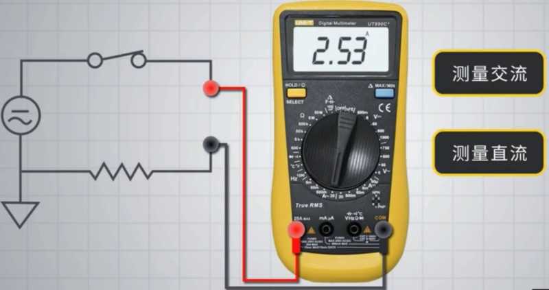 如何使用数字万用表(如何使用数字万用表测量电压,电流,电阻_)插图1