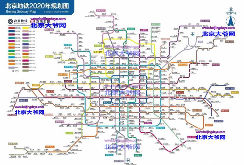 北京地铁7号线线路图(北京地铁7号线线路图站点名称表)插图1